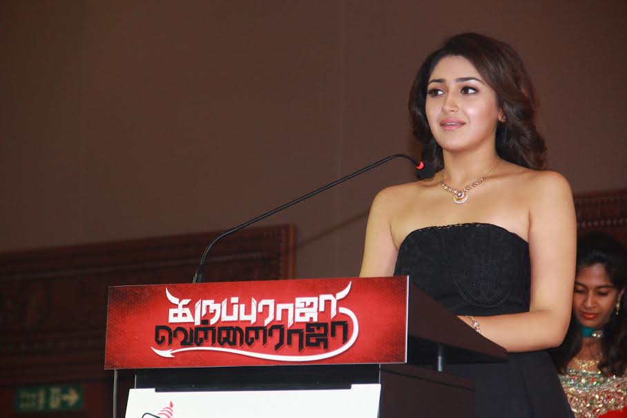 Karuppu Raja Vella Raja Movie Launch Stills | Sayesha Saigal