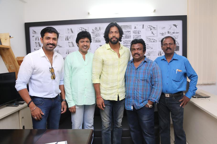 Redhan Production - The Cinema People \"Production No 2\" Pooja Stills | Arun Vijay, Director Magizh Thirumeni