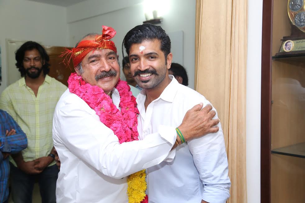 Redhan Production - The Cinema People \"Production No 2\" Pooja Stills | Arun Vijay, Vijayakumar