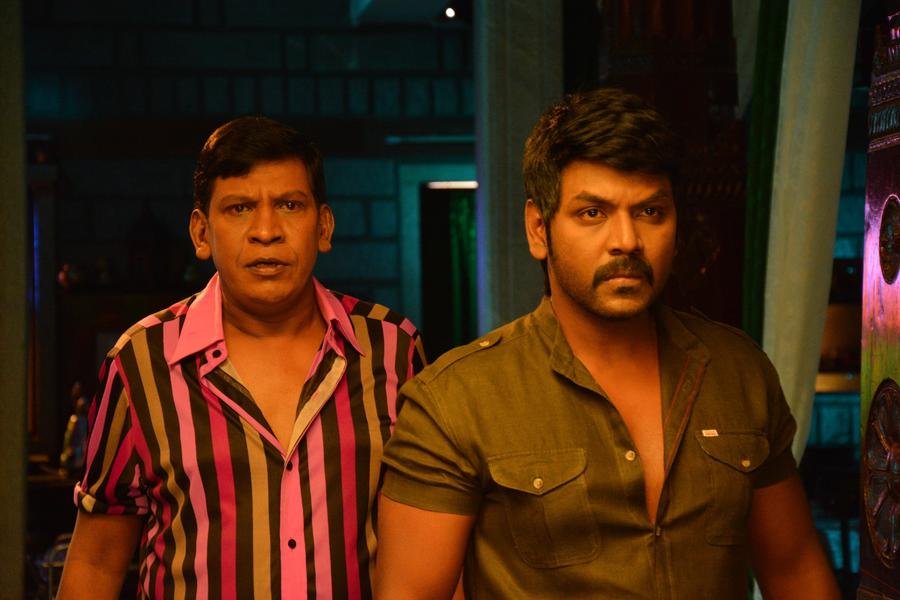 Raghava Lawrence, Vadivelu Stills From Sivalinga