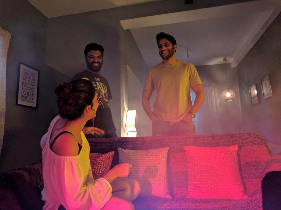Naga Chaitanya and Lavanya Tripathi On The Sets Of NC 14