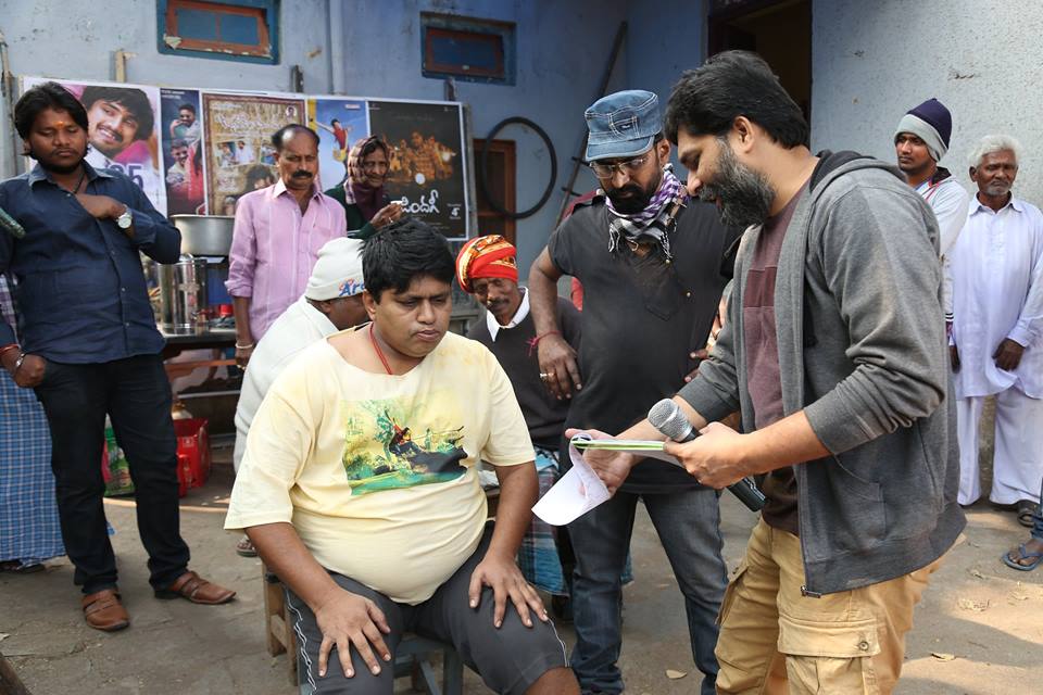 Vamsikrishna Akella, Raghu Karumanchi Working Stills From Rakshaka Bhatudu Telugu Movie