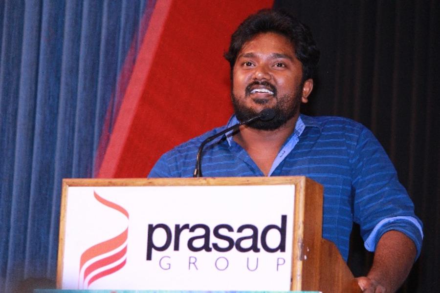 Bala Saravanan at Pichuva Kaththi Movie Audio Launch Stills