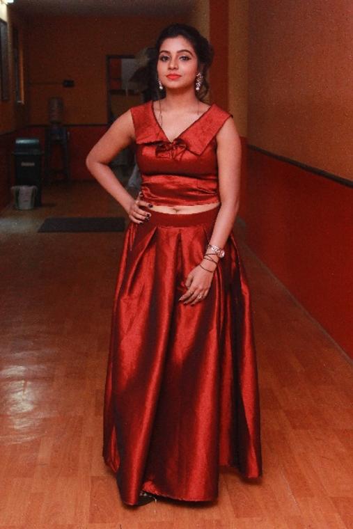 Actress Anisha Xavier At Pichuva Kaththi Movie Audio Launch Stills
