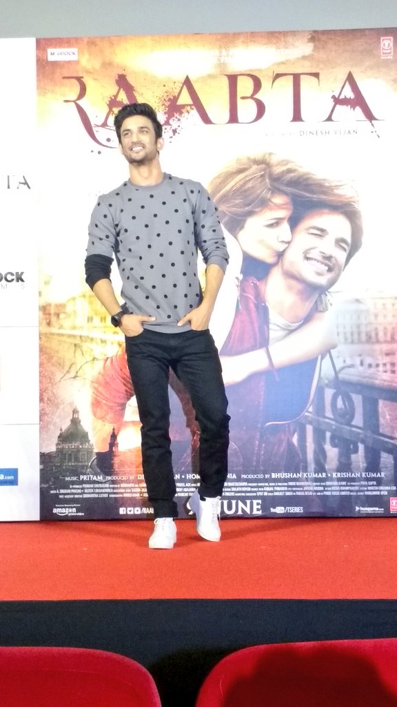 Sushant Singh Rajput at the Raabta Trailer Launch