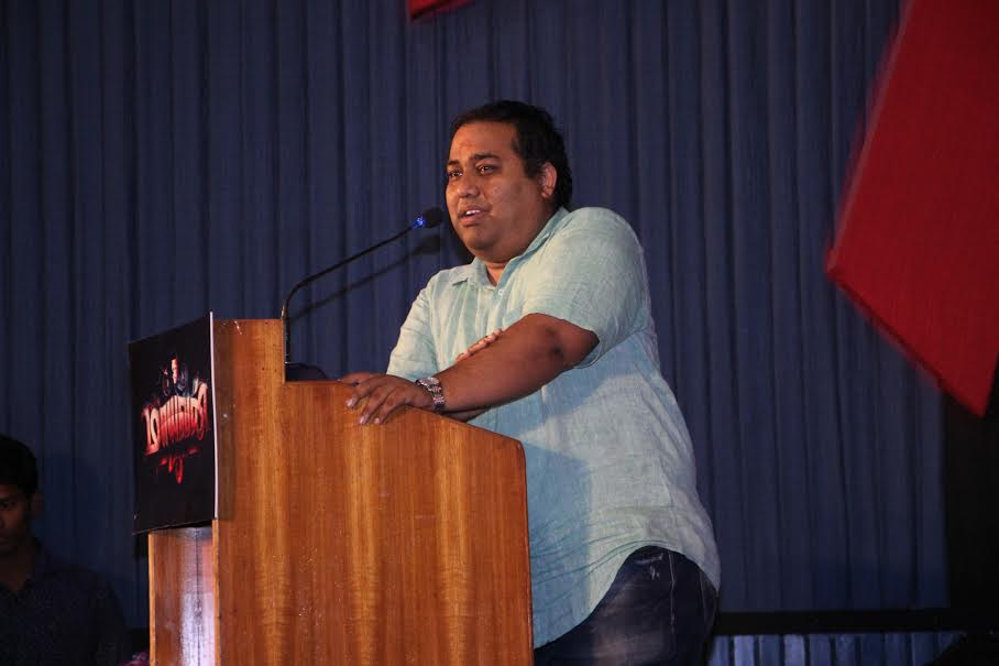 Maayavan Audio Launch and Press Meet Stills | Director C. V. Kumar
