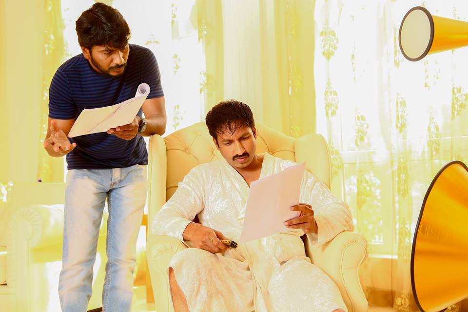 Gopichand On the sets of Goutham Nanda