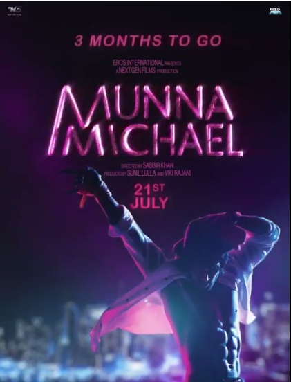 Tiger Shroff's Munna Michael New Posters and Stills