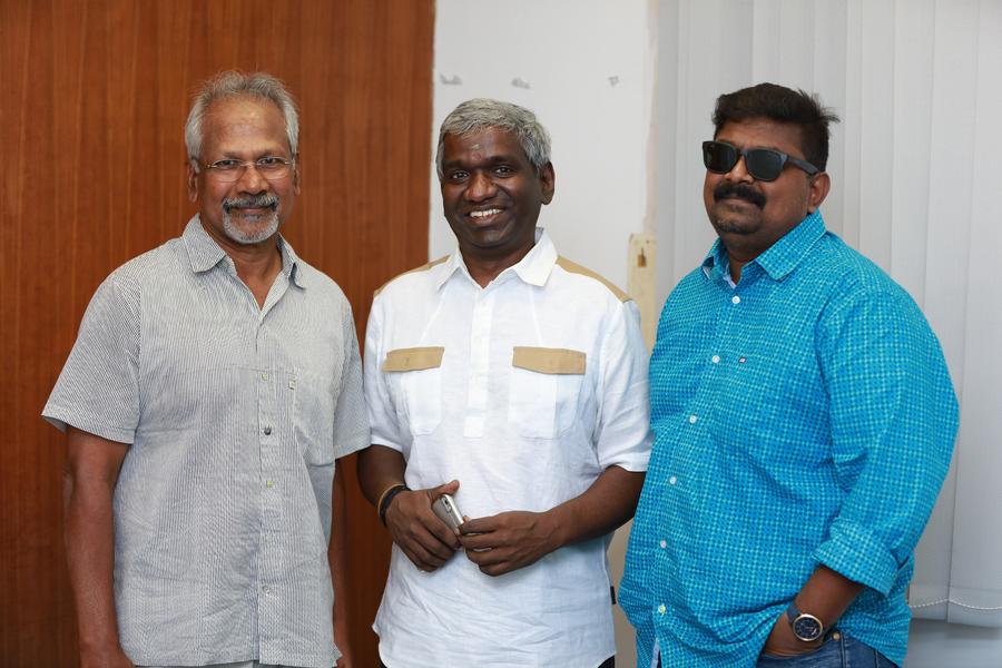 Karthik Raja, Mani Ratnam, Mysskin at Padai Veeran Audio Launch