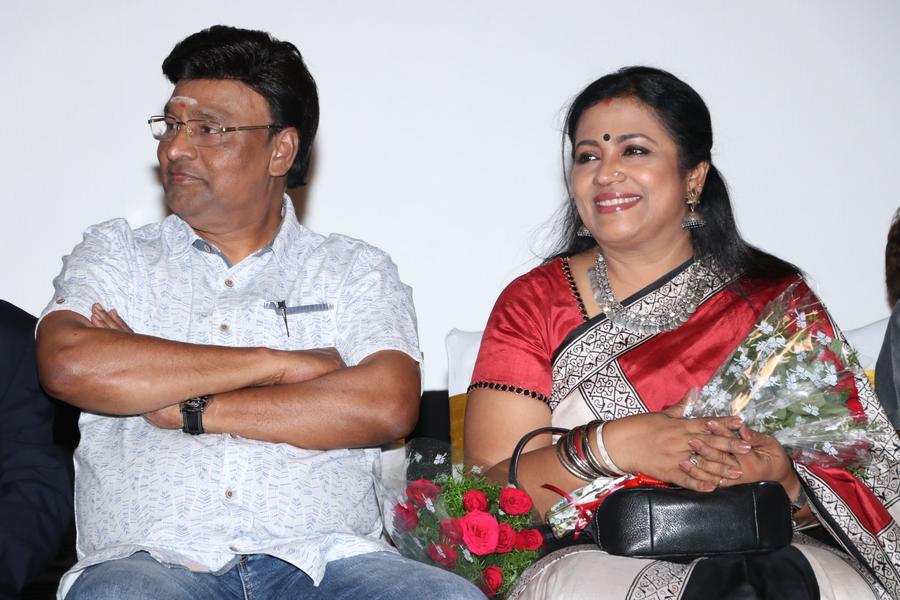 K. Bhagyaraj, Poornima Bhagyaraj at Yenda Thalaiyila Yenna Vekkala Audio Launch