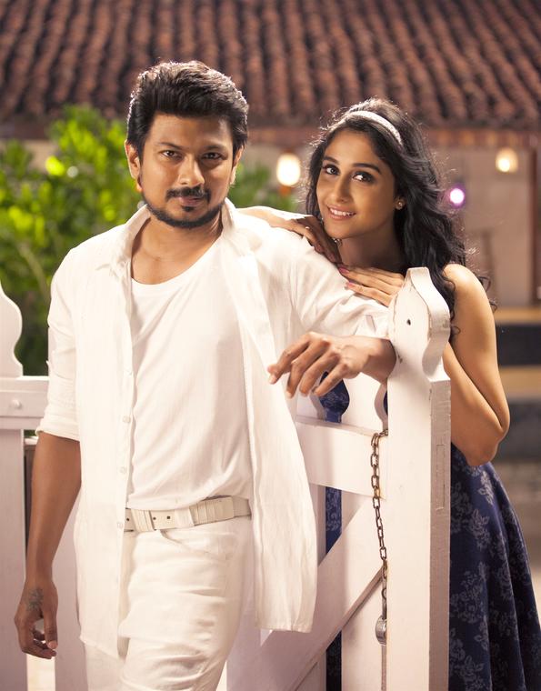 Udhayanidhi Stalin, Regina Cassandra Stills From Saravanan Irukka Bayamaen