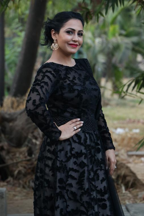 Nandini Rai at Graghanam Movie Audio Launch