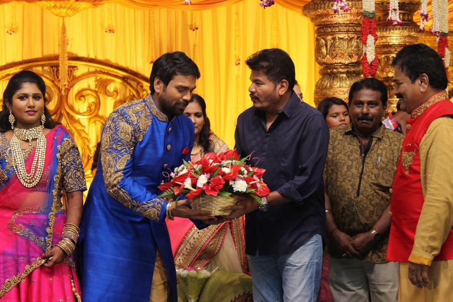 FEFSI Vijayan Master Son's Wedding Reception Stills
