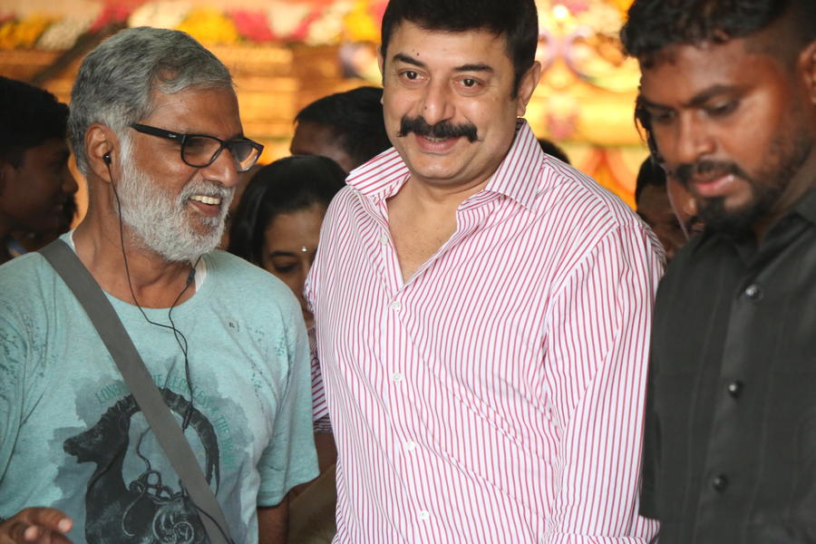 Arvind Swamy at FEFSI Vijayan Master Son's Wedding Reception