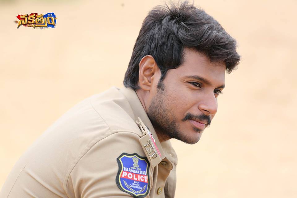 Sundeep Kishan from the sets of Nakshatram