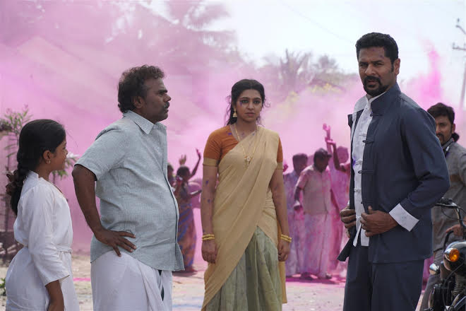 New stills of Prabhu Deva, Lakshmi Menon from Yung Mung Sung movie 