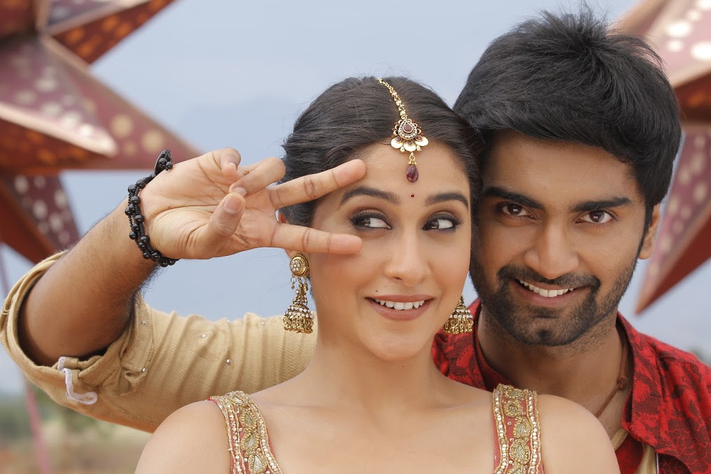Stills of Atharvaa, Regina from Gemini Ganeshanum Suruli Raajanum