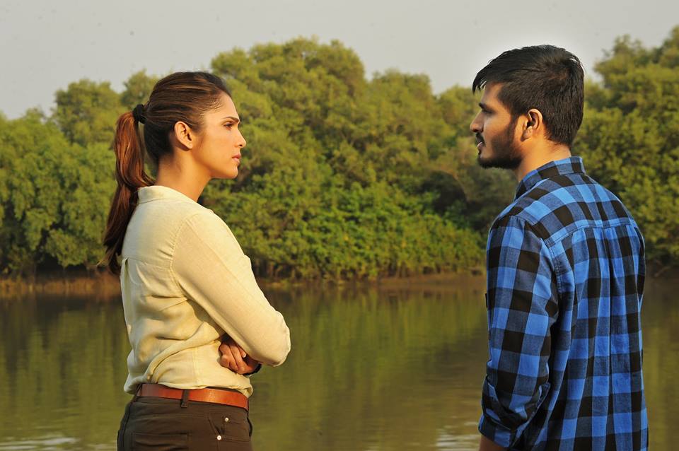 Nikhil Siddharth and Isha Koppikar Stills From Keshava Movie