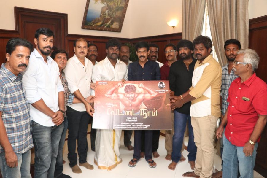 RK Suresh's Vettai Naai first look released by director Bala