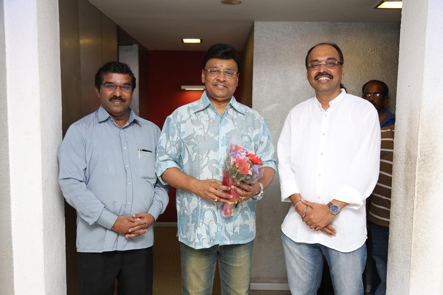 K. Bhagyaraj at Inayathalam Premiere Show