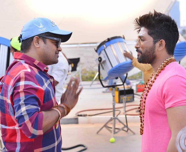 Duvvada Jagannadham Working Stills
