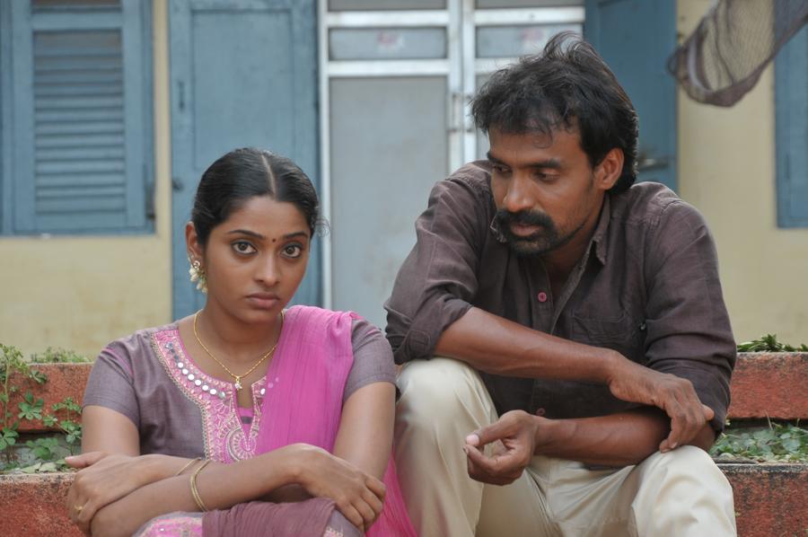 Prakash Chandra And Sunu Lakshmi in a still from Saavi