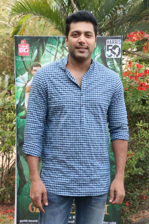 Vanamagan press meet stills
