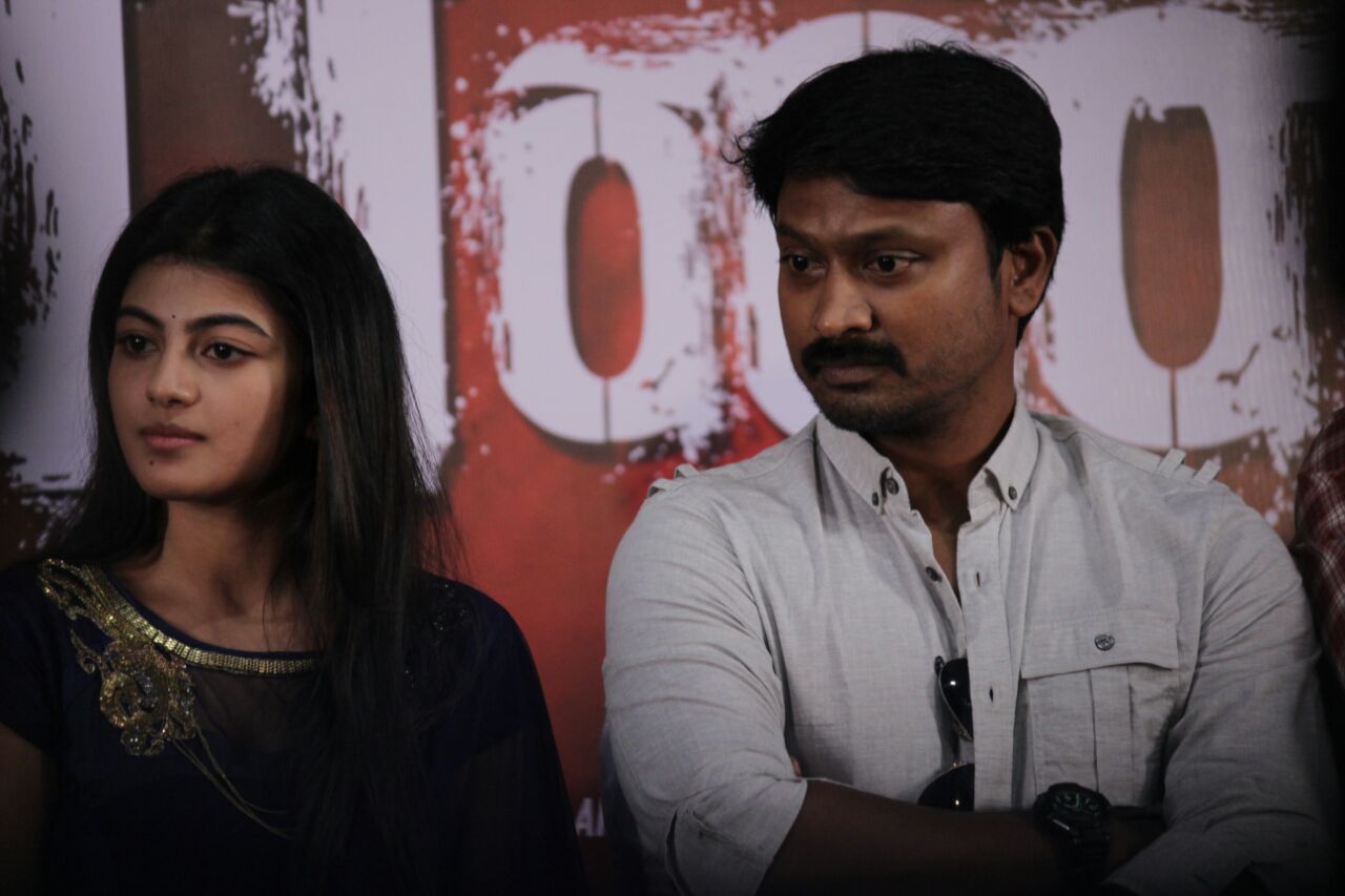 Pandigai press meet stills