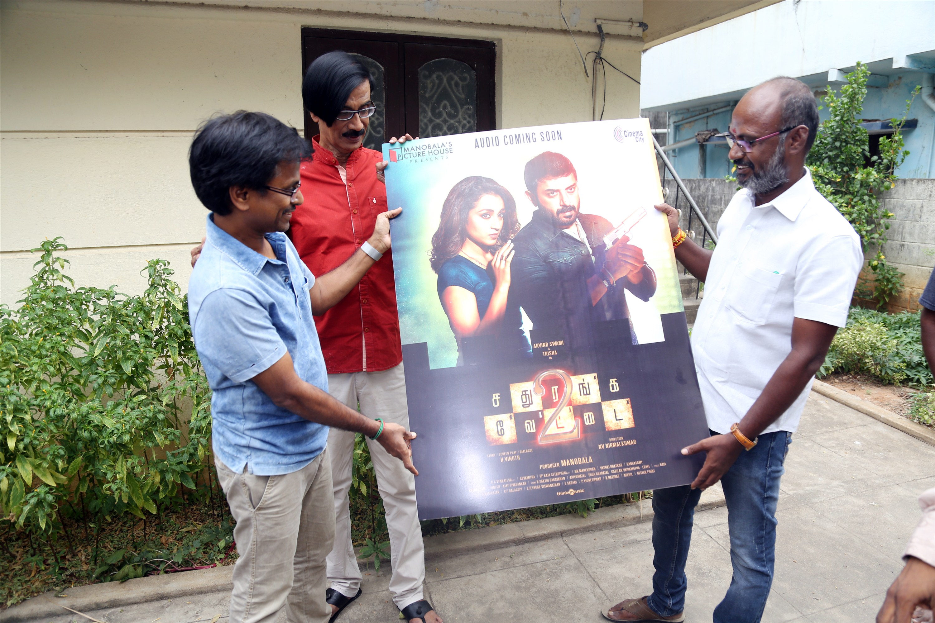 Sathuranka Vettai 2 Motion Poster Launch Photos