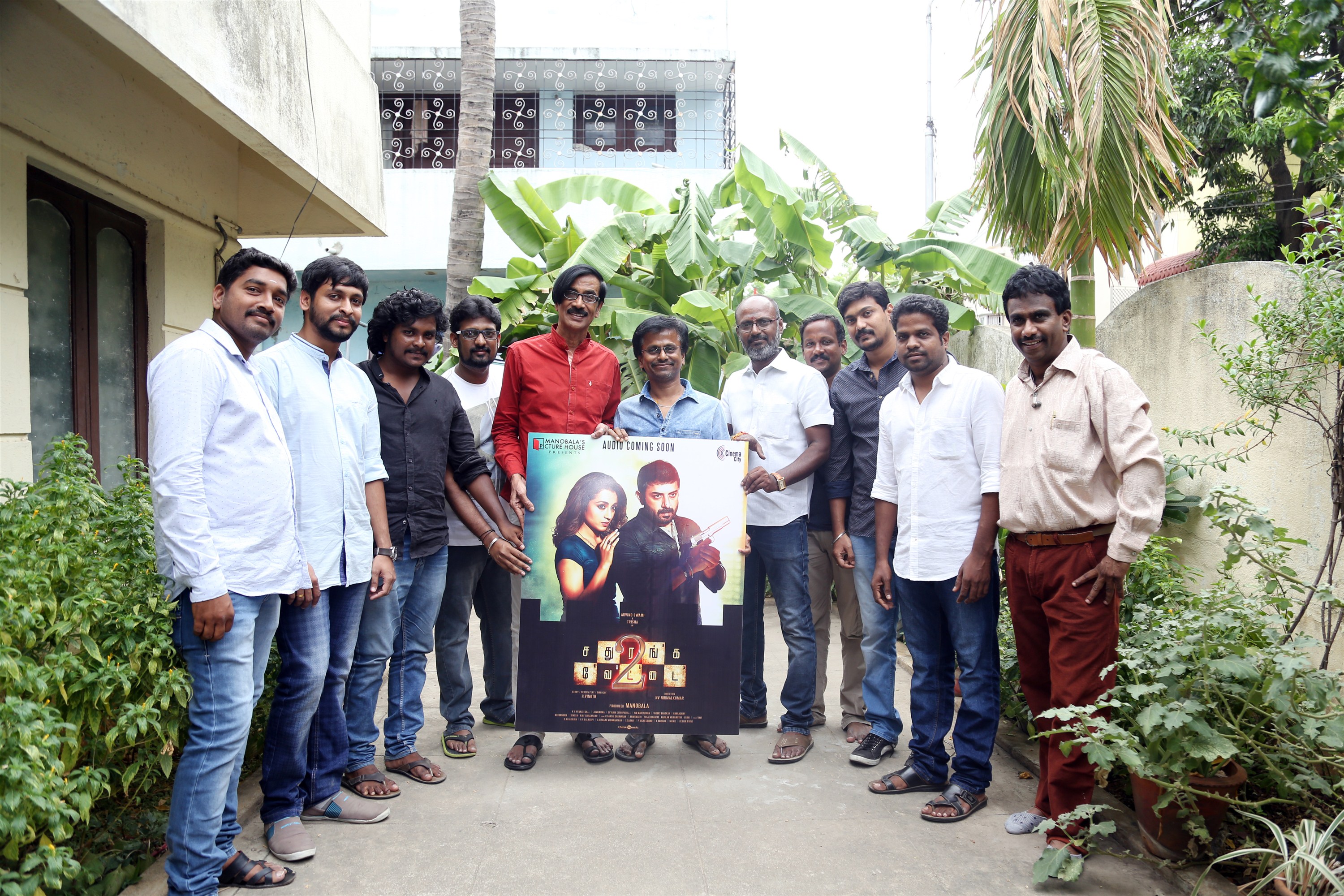 Sathuranka Vettai 2 Motion Poster Launch Photos