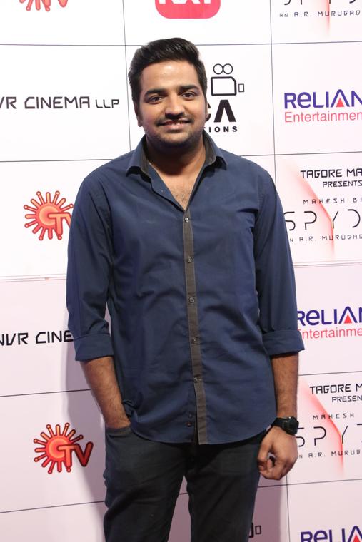 Spyder Movie Audio Launch Stills