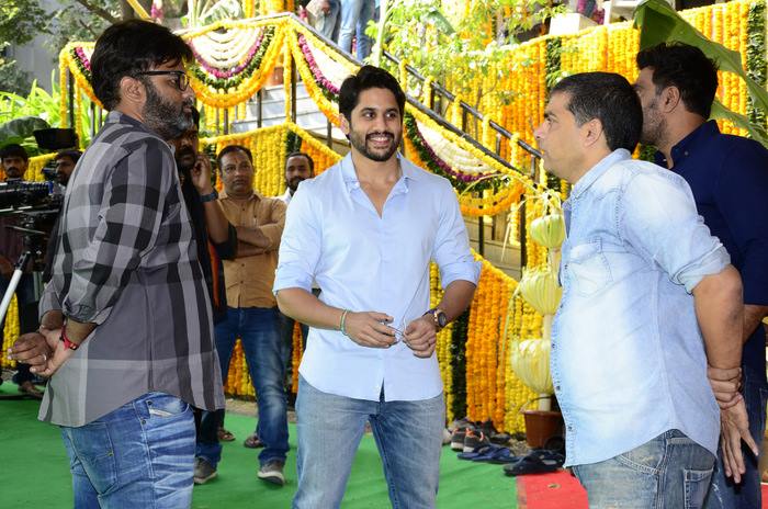 NagaChaitanya New Movie Launch latest stills
