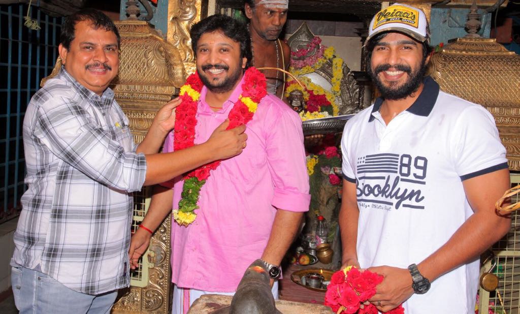 Vishnu Vishal new movie launch stills.