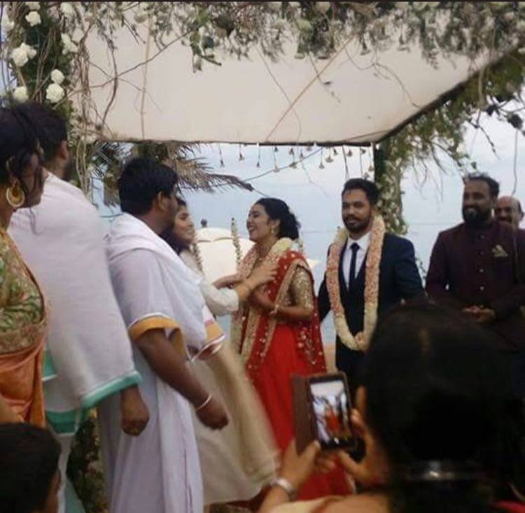 Hiphop Tamizha athi engagement stills.