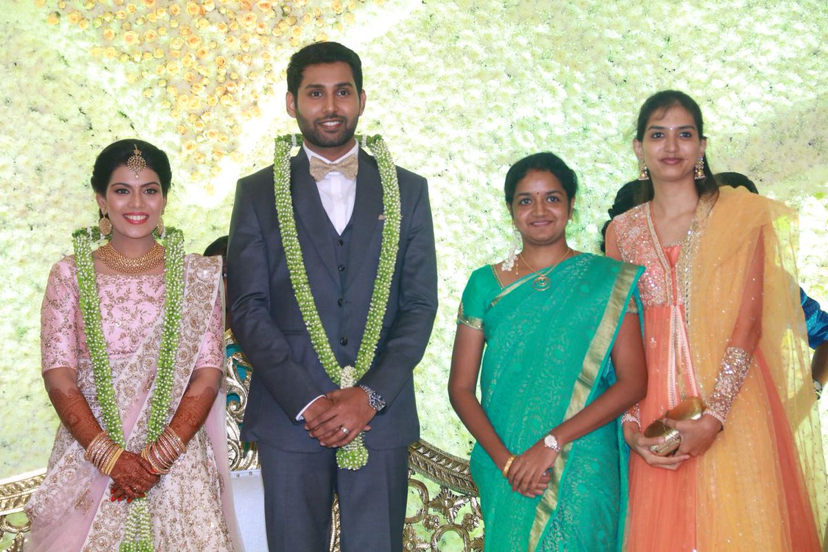 Marriage stills of Actor Aadhav Kannadasan.    