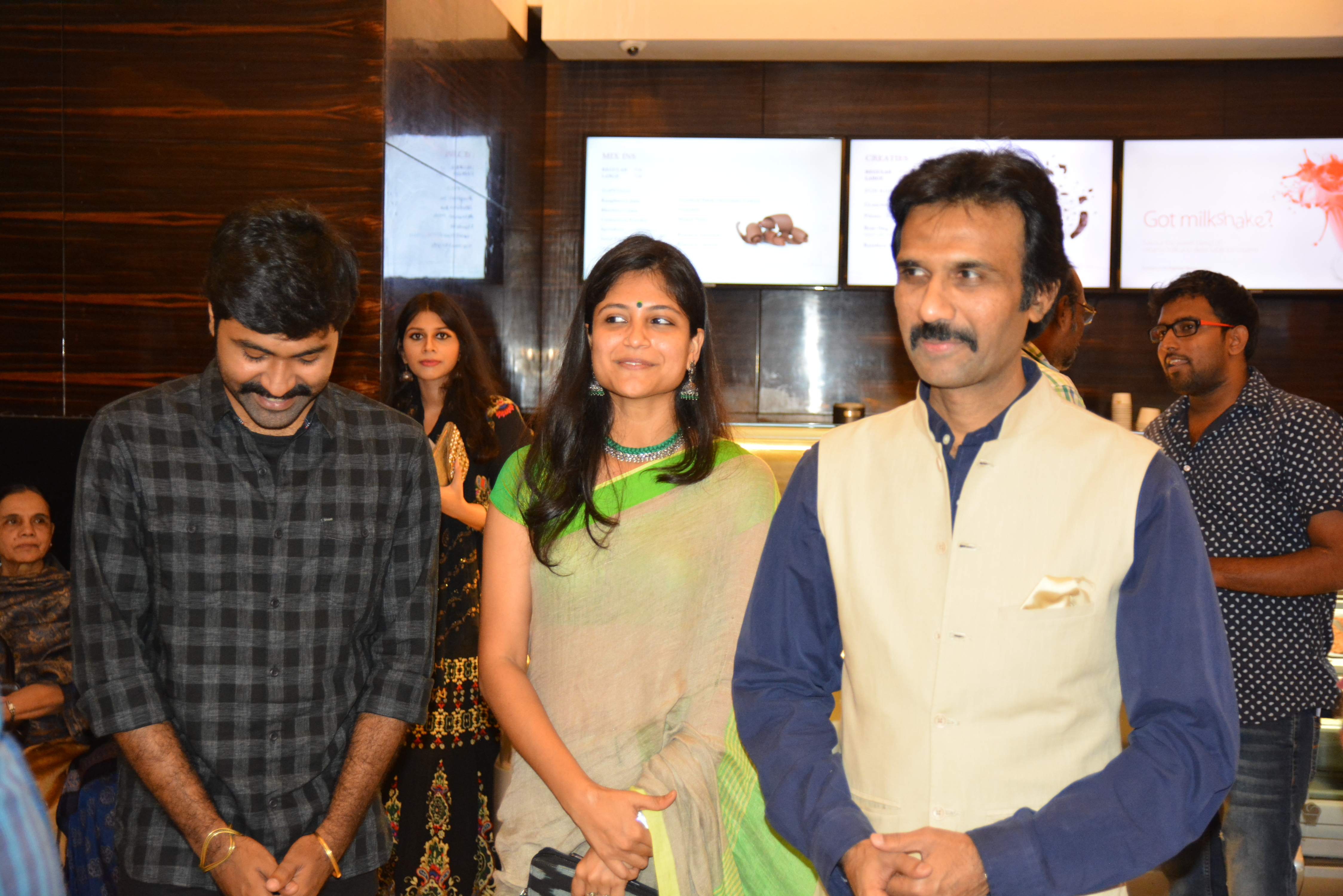 Actress Aditi Balan stills at Aruvi Press meet