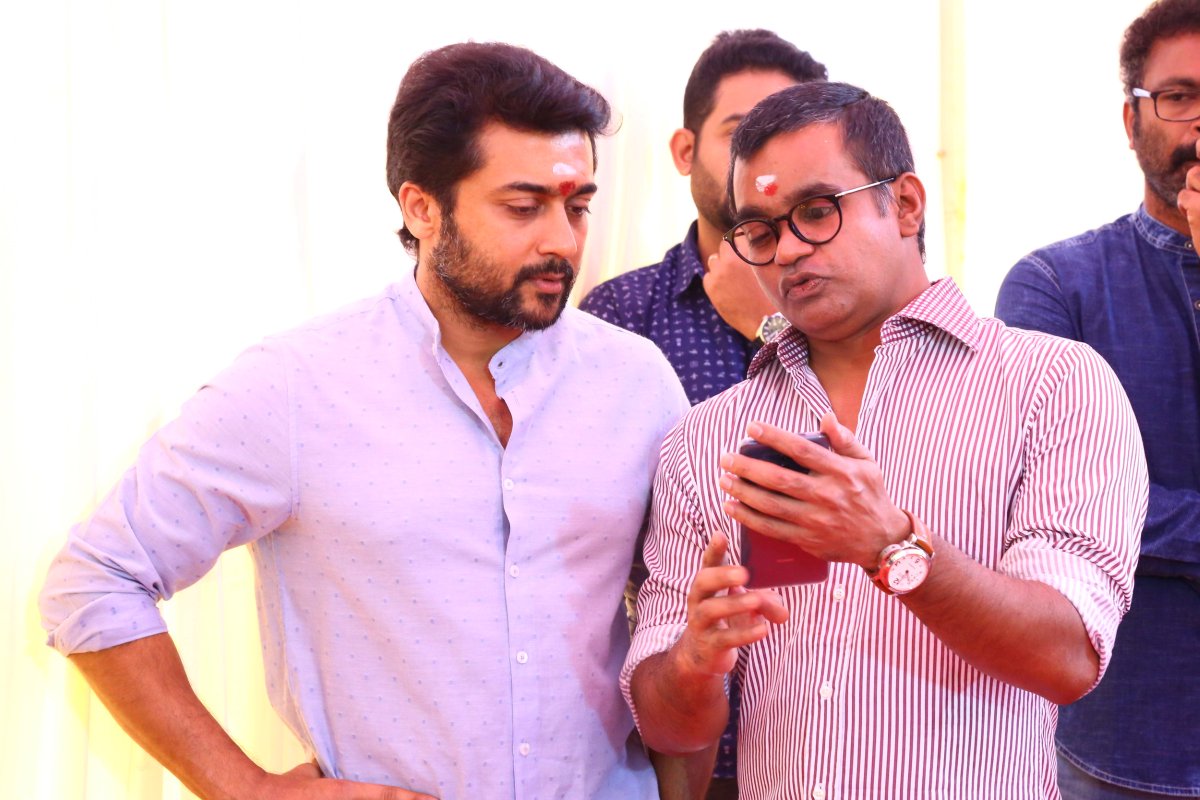 Suriya 36 pooja stills.