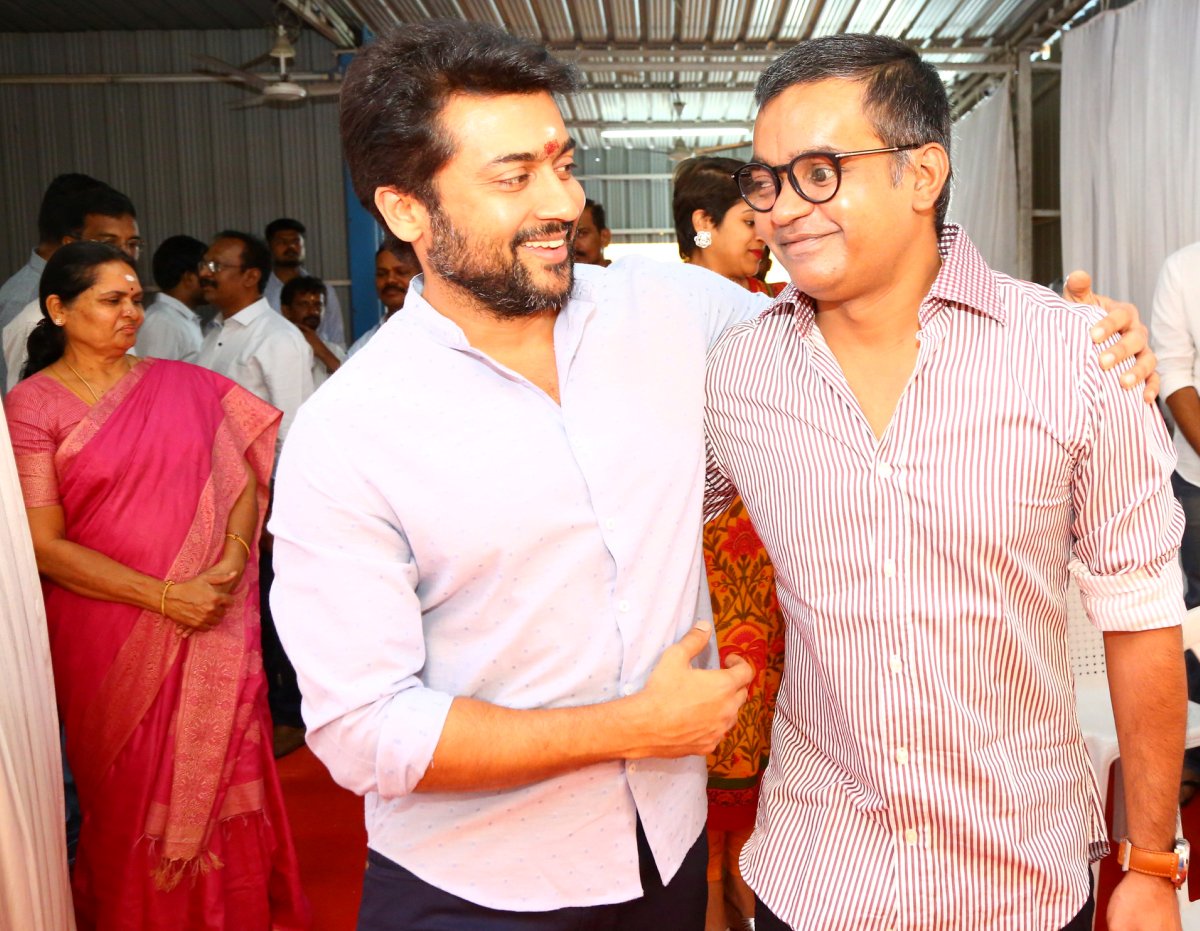 Suriya 36 pooja stills.