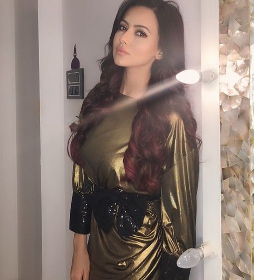 Actress Sana Khan latest pictures.