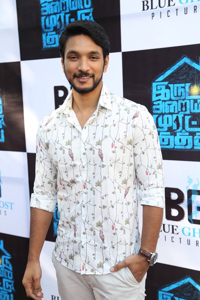 Iruttu Arayil Murattu Kuthu Second Single Launch Press Meet Stills.