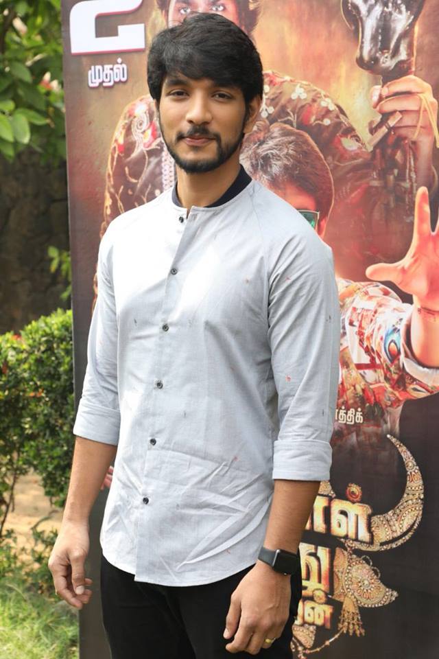 Oru Nalla Naal Paathu Solren press meet pictures.