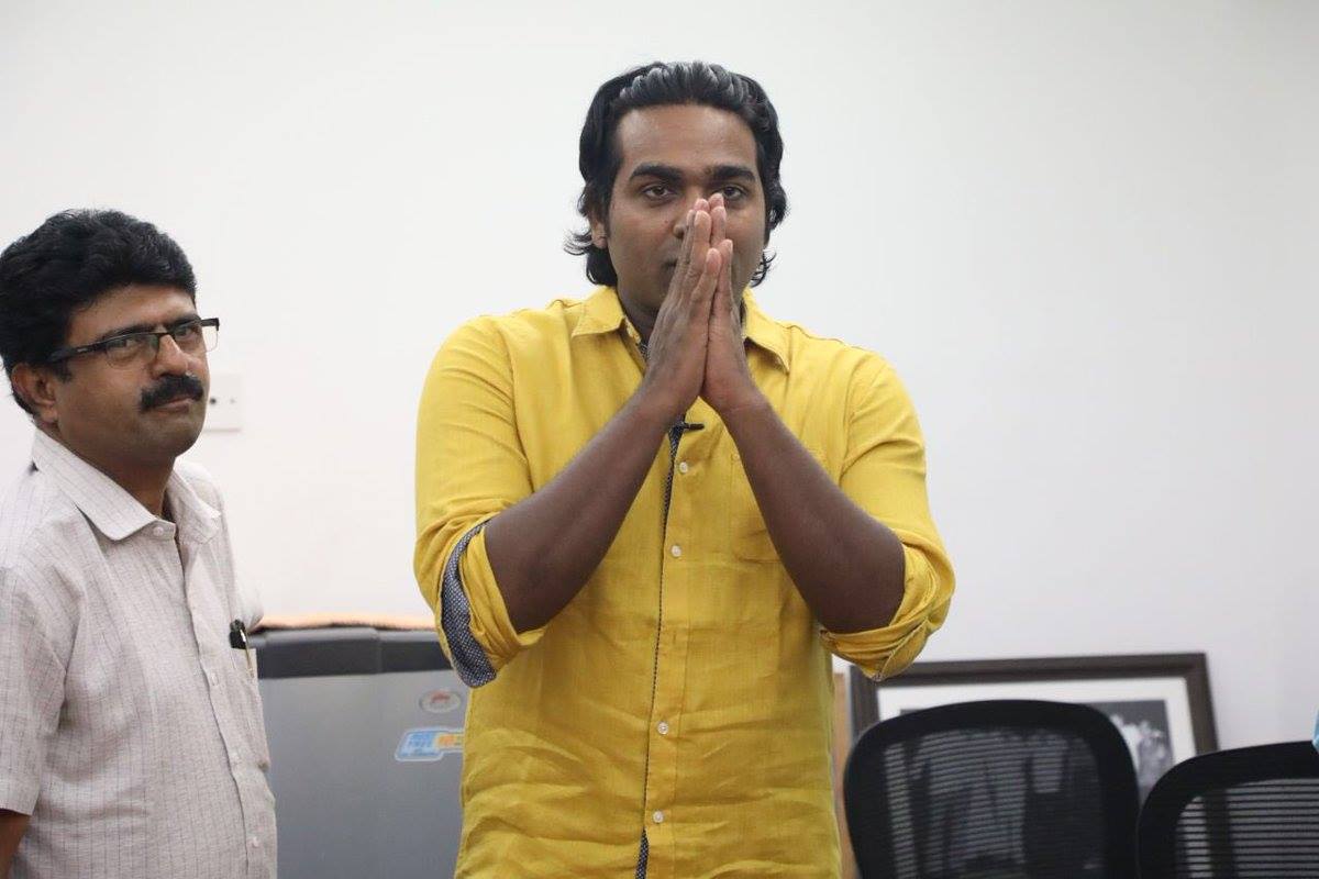 Oru Nalla Naal Paathu Solren press meet pictures.
