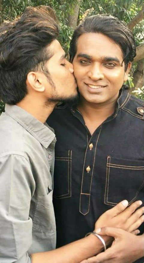 Vijay Sethupathi With His Fans Photos.