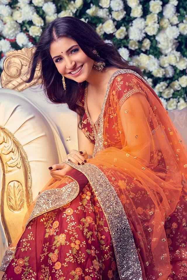 Anushka Sharma wedding shoot images.