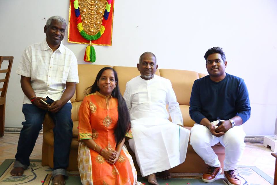 Iiiayaraja With Family Photos.