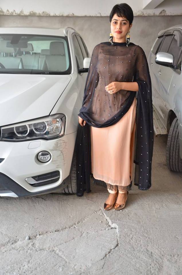 Poorna Stills At Savarakathi Success Meet.