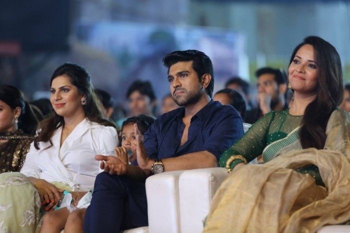 Rangasthalam Pre Release Event Latest Photos.