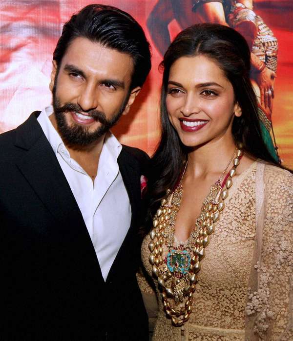 Deepika and Ranveer joining images.