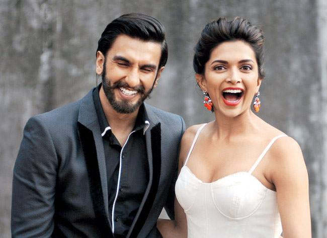 Deepika and Ranveer joining images.