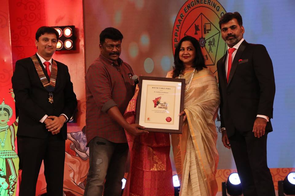 Radhika Sarathkumar at Pride Of Tamilnadu Award 2018 Photos.